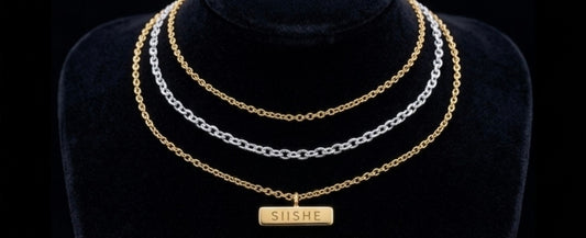 Layered Triple Chain Necklace — siishe