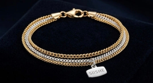 Triple Chain Bracelet — siishe